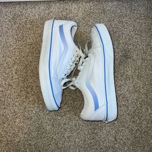 VANS white and purple